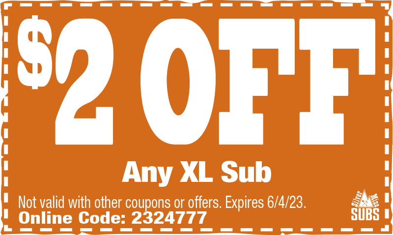 $2 Off Any XL Sub