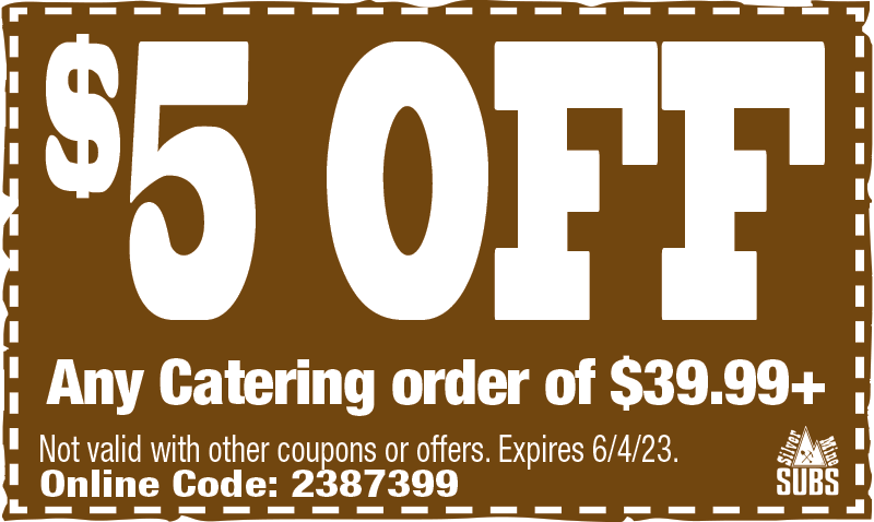 $5 Off Catering Orders