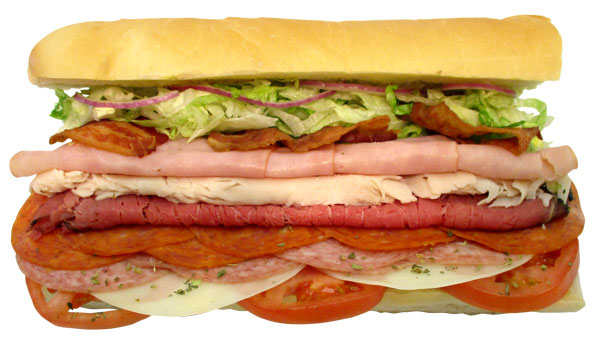 Mega Mother Lode Sub Sandwich