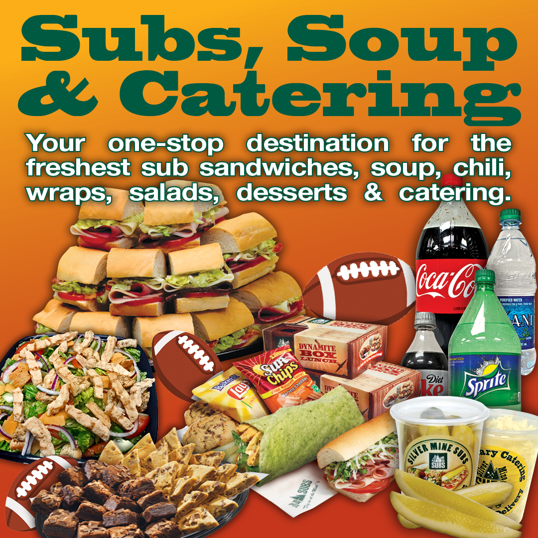 Your one-stop destination for the freshest sub sandwiches, soup, chili, wraps, salads, desserts & catering.